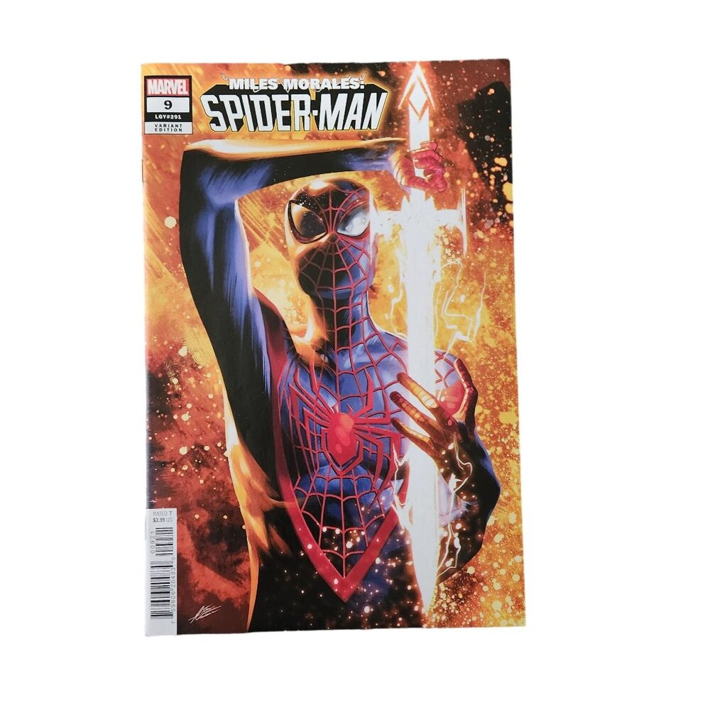 Marvel Miles Morales Spider-Man #9 2023 Variant Cover Comic Book Bagged Boarded